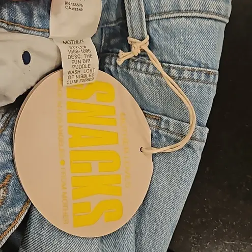 💕MOTHER SNACKS!💕 The Fun Dip Puddle Jeans ~ Lots Of Nibbles 26 NWT
