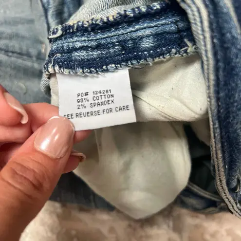 Y2K Vintage 2000s Low Rise Jeans Blue Size 10