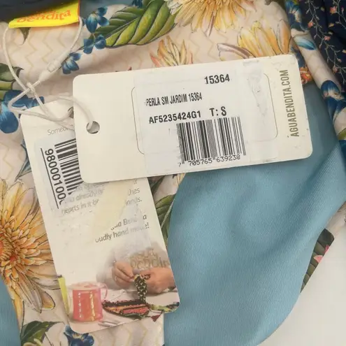 Agua Bendita Bikini Bottoms Size Small Perla SM Jardim Swim NWT Designer Luxury