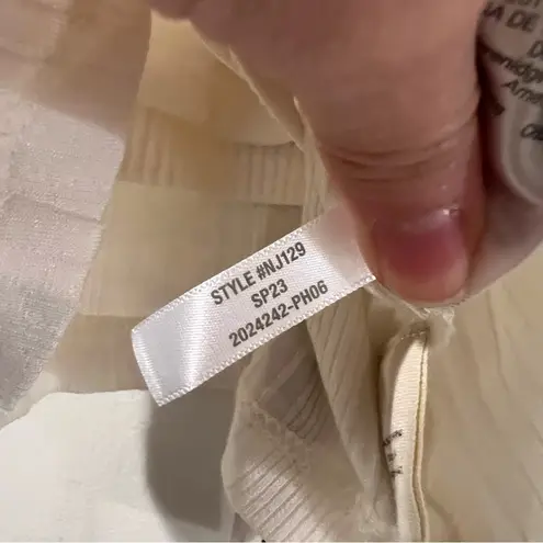 Madewell MWL Variegated Rib Crop Tank in Lighthouse Size Xsmall NWT thumbnail 8