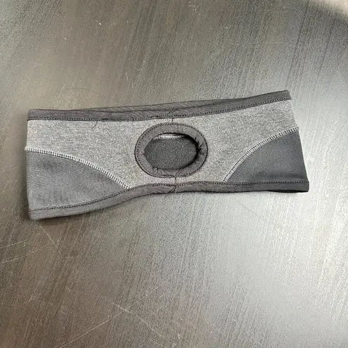 C9 by CHAMPION Pony Tail Ponytail Headband Ear Warmer Gray Black One Size