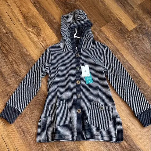 Neon Buddha boardwalk jacket for women size XS Blue