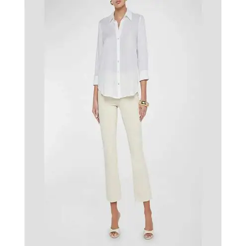 L'Agence camille metallic stripe blouse Size Small