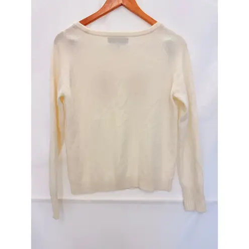 Catnip + Seaweed Broken Shell Cashmere Sweater XS Fall Malibu Casual Minimalist