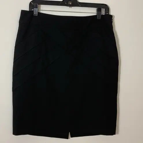 The Limited  Collection Black Pencil Fitted Skirt Size 8 Office Work