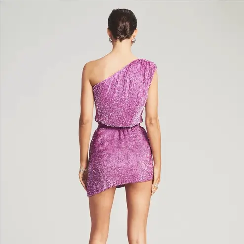 Retrofête Ella Sequin Dress Pink