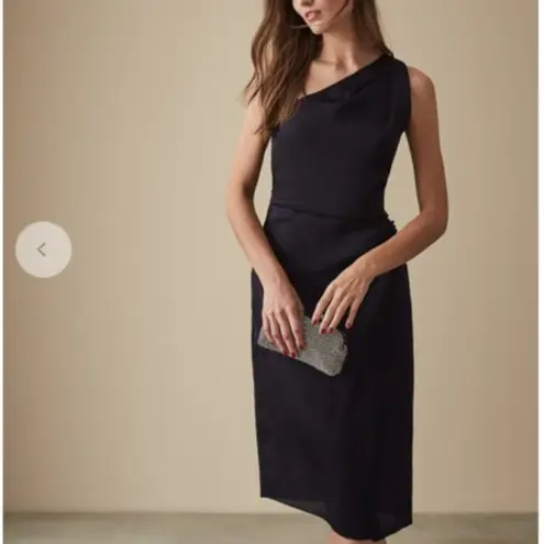 Reiss NWOT POSITANO CROSS BACK SATIN DRESS