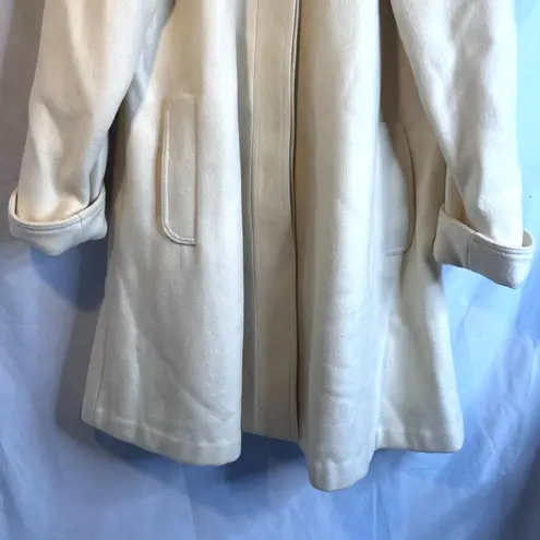 David Benjamin 100% Pure Wool Aline Fairy Core Peacoat Classic Chic Size 12