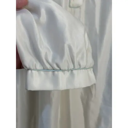 Vintage Barbizon Night Gown Womens Cuddleskin Sleepware Dress Size Small Satin