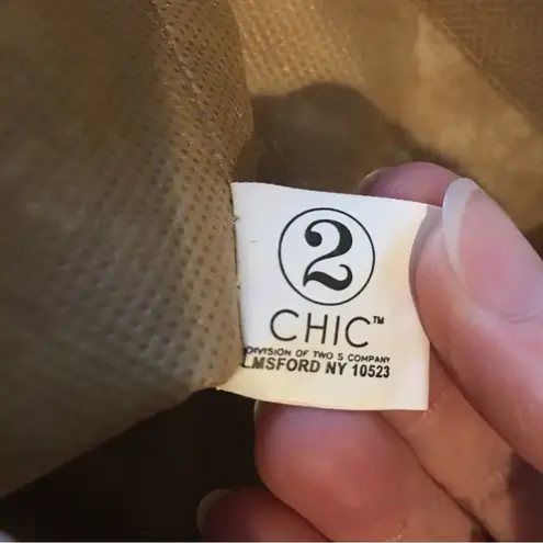 Floral Open Top Tote Bag, Leather Straps, Tan, White Tan