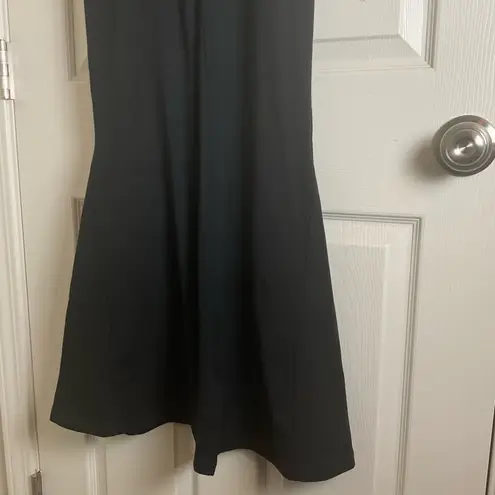 OFFLINE Aerie OG Foldover High Waist Super Flare Leggings Sz S Black Pull On