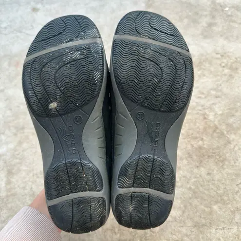 Dansko Size 37 Helen Blue Sneakers with Quicklace Bungee Laces