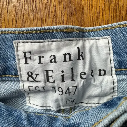 Frank & Eileen Monaghan 1990 Wash Italian Vintage Denim Jeans Light Blue 29