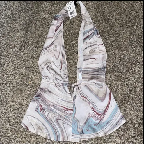 Discovery ♻️NWT- halter top and slit skirt set