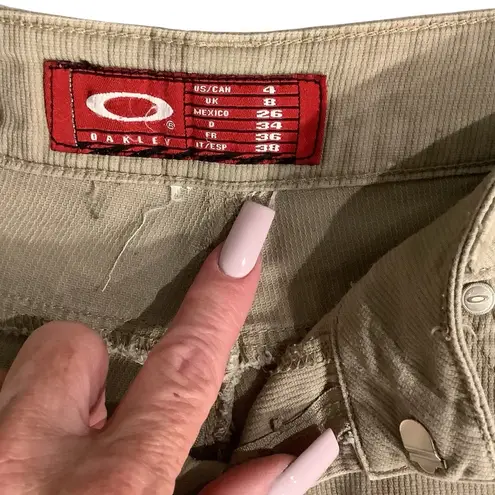 Oakley Women's Cargo Shorts in Tan