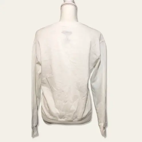 Blondie Apparel NWOT Blondie Sweatshirt Sweater Pullover White One Way Or Another Punk Pop New