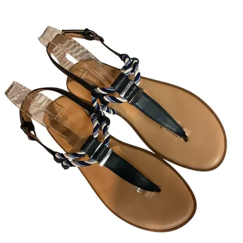 Market & Spruce Market and Spruce Thong Strappy Flat Sandals Multi Size 8