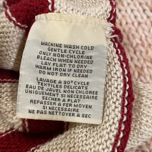 Denim & Supply Ralph Lauren Linen Women's Medium Vintage Loose Knit Mesh Sweater