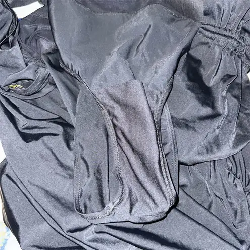 Swimsuits For All Women's Size 20 Black Ruched swimsuit