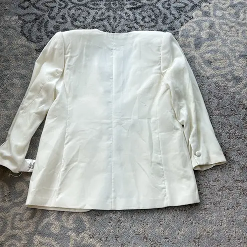 Vintage Executive Collection Blazer & Skirt Set Cream 14