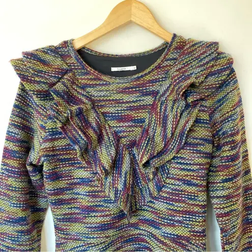 Tularosa  Dress Medium Addison Ruffles Fall Boho Revolve