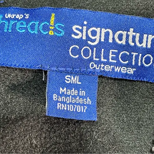 Ukrops Threads Signature Adult S Blu HEB Texas Employee Soft Shell Hooded Jacket Blue