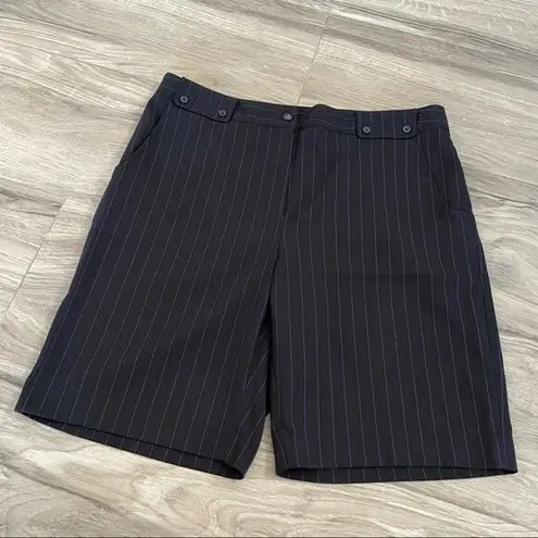 ep pro  black & blue Bermuda striped golf shorts size 14