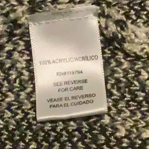 Wrap Cardigan Tan & Black ~ XL