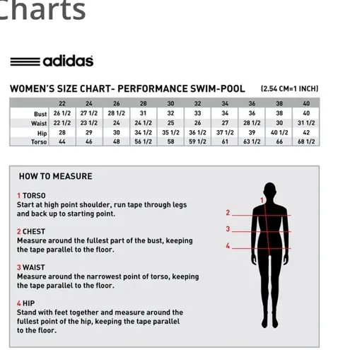 Adidas  solid vortex red swimsuit size 24