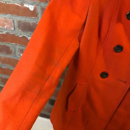 Old Navy Orange Wool Coat