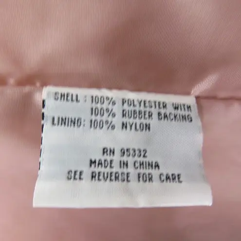 British Mist 90s Vintage Dusty Rose Pink Long Trench Coat Jacket Size 6 Small