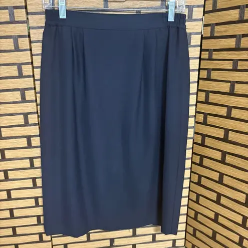 Executive Collection Red And Black Blazer And Skirt Suit Size 8