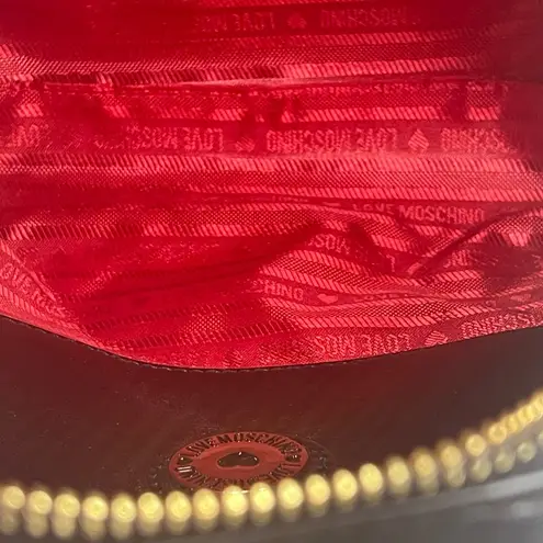 Love moschino new ❤︎︎ Quilted Logo Hardware Backpack ❤︎︎ Black Gold Hardware ❤︎︎