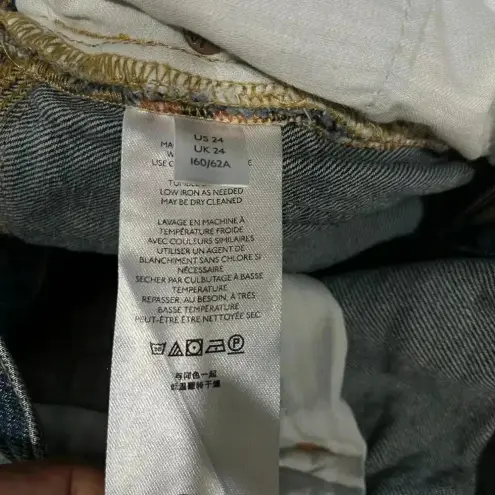 We The Free Free People  Rocky‎ Mountain Straight Leg Jeans Women’s Size 24