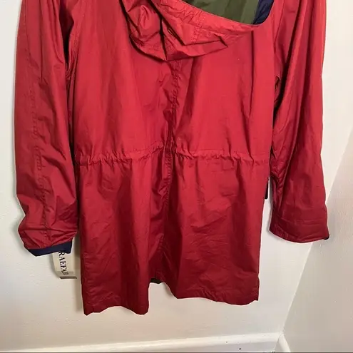 Vintage Braefair Trench Coat Red Size 8