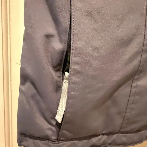 Burton RAR Womens Vest Puffer Quilted Hooded Down Filled Grey Size Medium