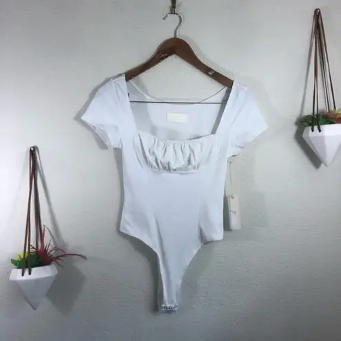 Capulet NWT Roberta white short sleeve bodysuit