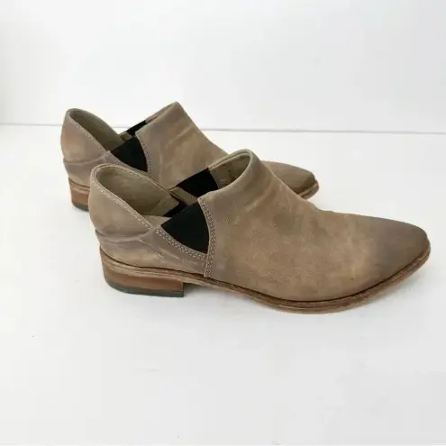 Free People  Womens Size 6/36 Stone Distressed‎ Gray Azalea Ankle Booties