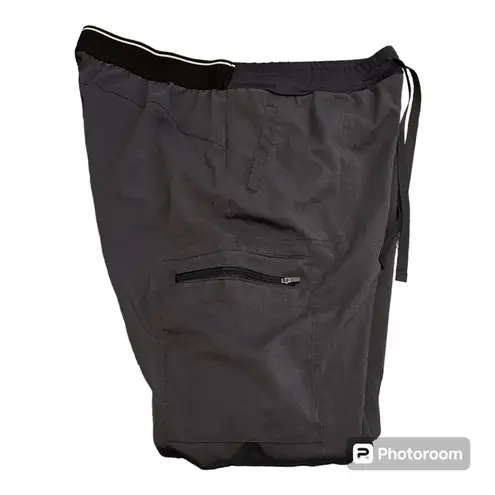 Grey's Anatomy Grey Spandex Stretch 3-Pocket Elastic Scrub Pants Size Large