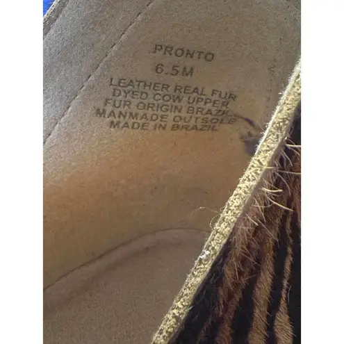 Coconuts by Matisse Women’s size 6.5M Tiger Print Ankle Boots