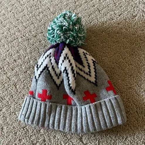 J.Crew  Winter Beanie Pom Hat Bin 186