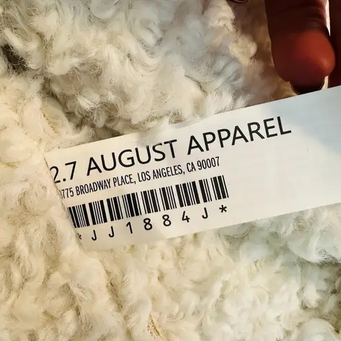 TUCKERNUCK Hyacinth House Tan Faux Suede Shearling Crosby Vest M Boho Western Brown Size M