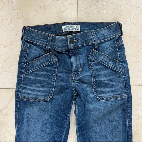 Heritage 1981 Classic Blue Flare Jeans Sz 1