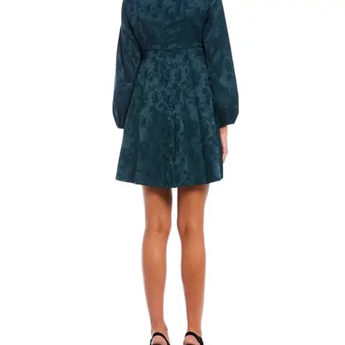 Sachin + Babi NWT Marble Textured Jacquard Square Neck Long Puff Sleeve $215MSRP - Image 4
