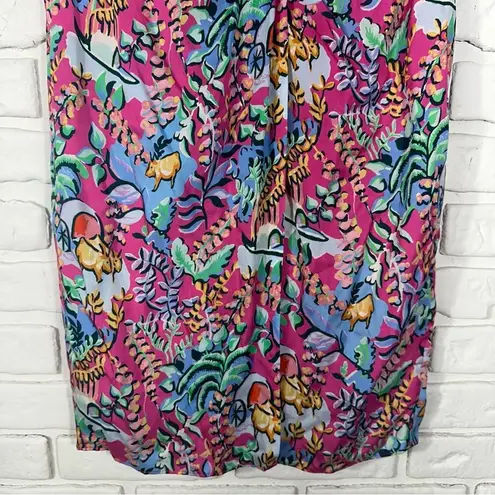 J. McLaughlin  Blakely Tropical Floral Pencil Skirt Size 6