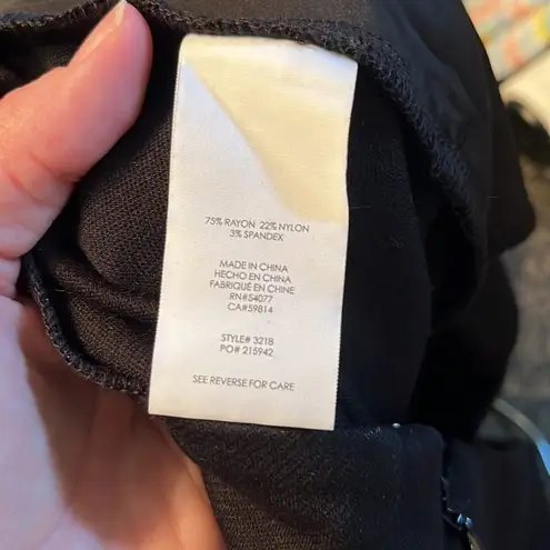 CAbi  3218 Black Utility Skirt