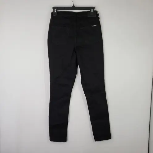 Calvin Klein Jeans  Women's 27 Black Denim High Rise Skinny Fit Stretch NWT