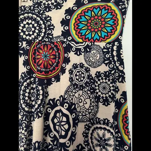 Prómesa Maxi skirt by Promesa navy graphic print