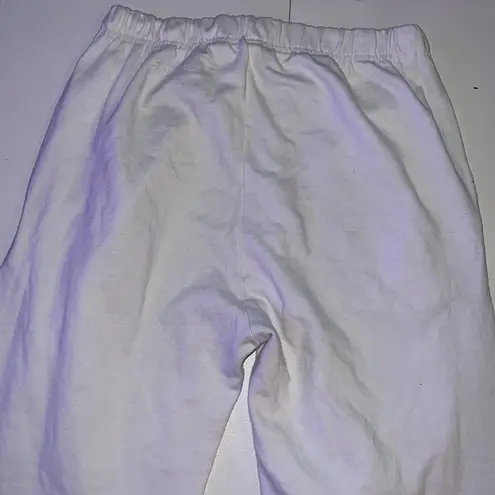 Aaliyah Y2K White graphic Sweatpants XXL