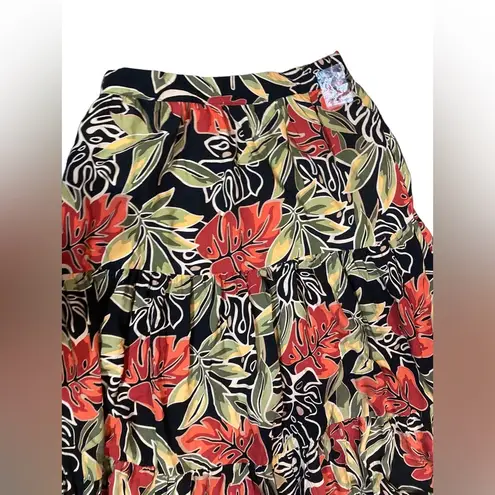 Panama Jack NWT , Long, Floral, Lightweight, Medium, Maxi Skirt.